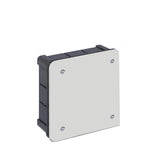 Pack De 4 Unidades - Caja De Empotrar Cuadrada 100x100x45mm Con Tornillos Solera 362