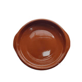 Pack De 4 Unidades - Cazuela Clasica De Barro Con Asas Ø13 Cm