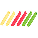 Pack De 4 Unidades - Clip Cierrabolsas Presto 9 Cm Colores Surtidos 6 Uds