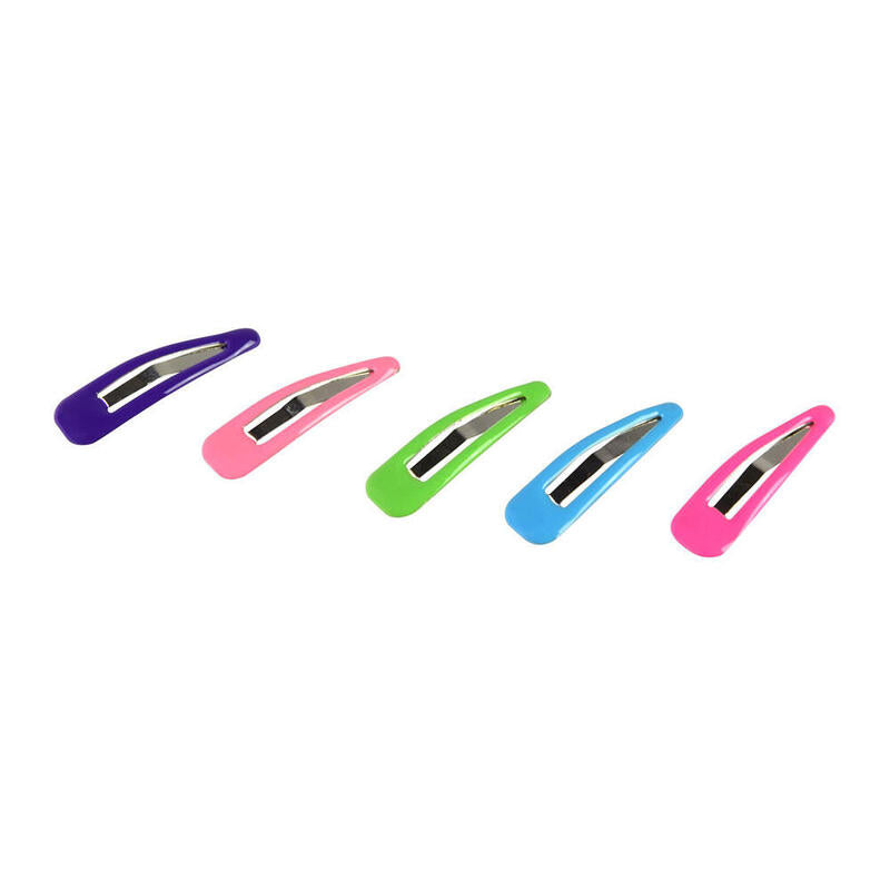 Pack De 4 Unidades - Clips De Colores Para El Pelo 4,8 Cm 10 Uds