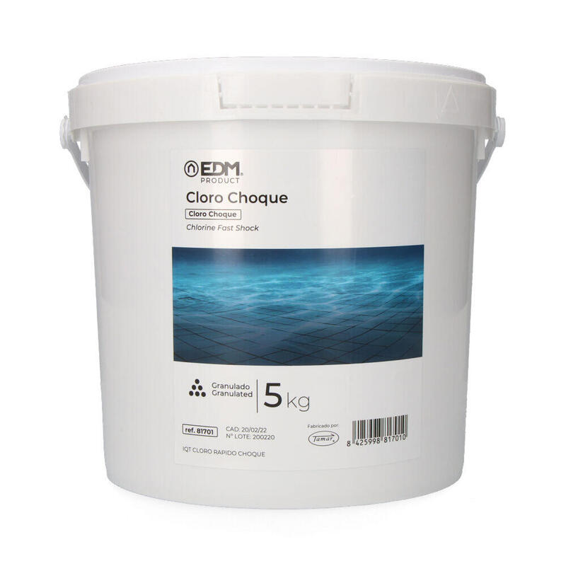 Pack De 4 Unidades - Cloro De Choque 5kg Fusion Edm