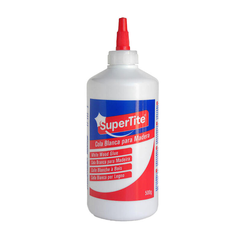 Pack De 4 Unidades - Cola Blanca, Bote 500g A2425 Supertite