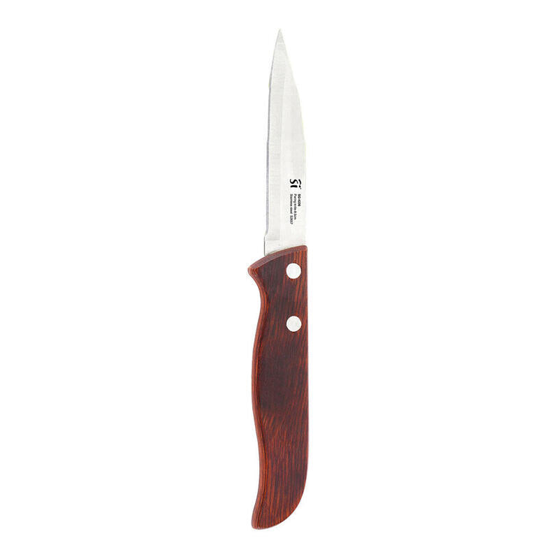 Pack De 4 Unidades - Cuchillo Pelador Pakka De Acero Inox 8,5 Cm