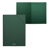 Pack De 4 Unidades Erichkrause Carpetas Solapas Matt Classic - Tamaño A4 - Color Verde