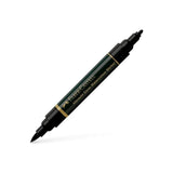 Pack De 4 Unidades Faber Castell Rotulador Doble Punta Fibra/Pincel Albrecht Dürer Watercolour Marker Negro