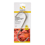 Pack De 4 Unidades - Ganchos Carnicero Inoxidable 18/8, 16 Cm De Longitud, Blíster 3 Unidades