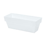Pack De 4 Unidades - Jardinera Limited 10x25cm Blanco Plastiken