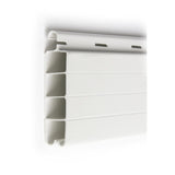 Pack De 4 Unidades - Lama Blanca Pvc Recta 50 Mm X 2 M