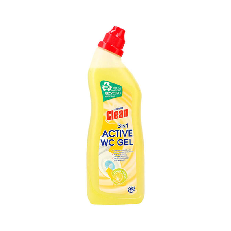 Pack De 4 Unidades - Limpiador Wc 3 En 1 Limón, 750 Ml