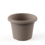 Pack De 4 Unidades - Maceta Redonda Medida De 26cm Color Taupe 7326 Tau Plastiken