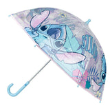 Pack De 4 Unidades - Paraguas Manual Burbuja Stitch Disney