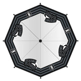 Pack De 4 Unidades - Paraguas Manual Miercoles 60cm