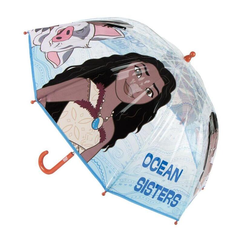 Pack De 4 Unidades - Paraguas Manual Poe Vaiana Moana Disney