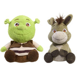 Pack De 4 Unidades - Peluche Comfeez Shrek Y Asno Sherk 30cm Surtido