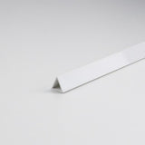 Pack De 4 Unidades - Perfil Junquillo Triangular Pvc Blanco 1000 X Ø12 Mm