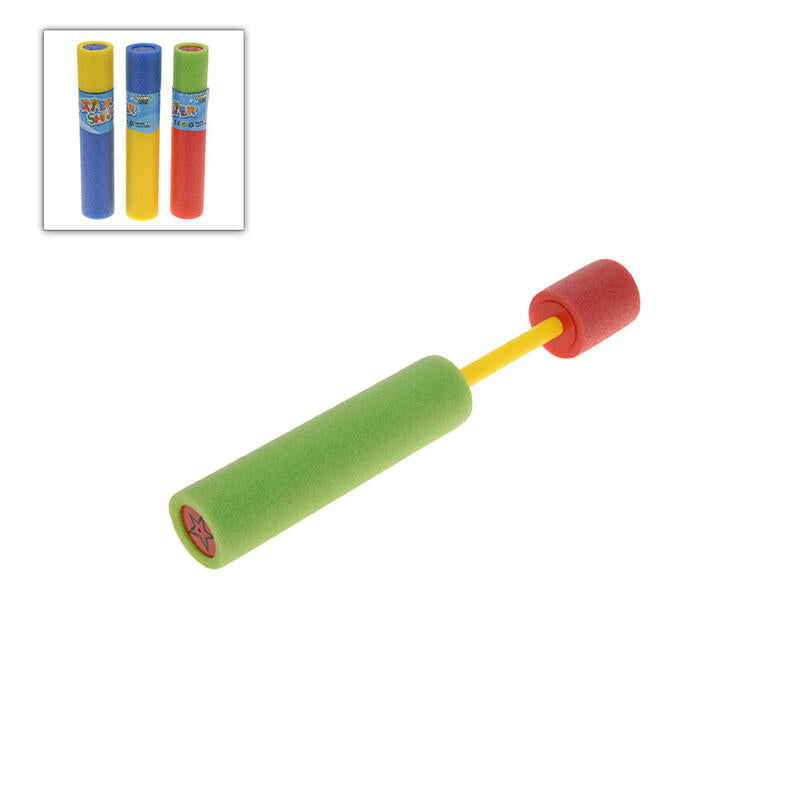 Pack De 4 Unidades - Pistola De Agua De Espuma Ø5x26cm Colores Surtidos. Euro/U Colores / Modelos Surtidos