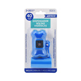 Pack De 4 Unidades - Portabolsas+2 Rollos De 20 Bolsas Colores Surtidos