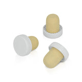 Pack De 4 Unidades - Set 6 Tapones Corcho Con Cabeza De Plastico Metaltex Colores / Modelos Surtidos