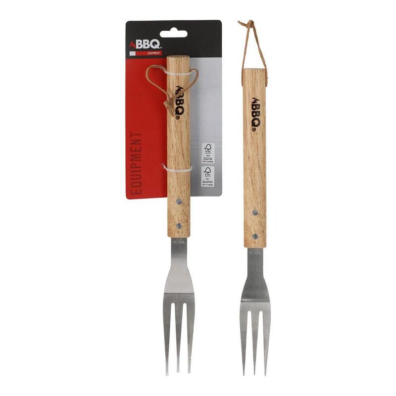 Pack De 4 Unidades - Tenedor Para Barbacoa, 38 Cm