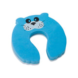 Pack De 4 Unidades - Tope Salva Dedos Puertas Azul (Blister) Inofix