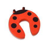 Pack De 4 Unidades - Tope Salva Dedos Puertas Rojo (Blister) Inofix