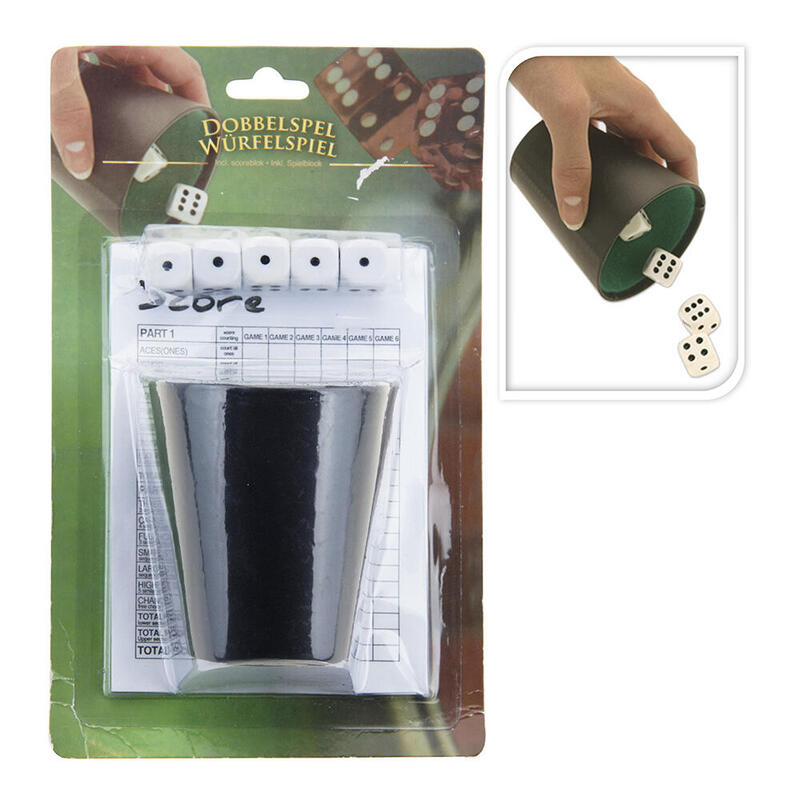 Pack De 4 Unidades - Vaso (Cubilete) Para Juego De Dados