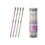 Pack De 42 Unidades Erichkrause Blend Lapiz De Grafito Con Goma De Borrar - Mina Hb - Cuerpo Hexagonal - Plastico -