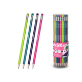Pack De 42 Unidades Erichkrause Panda Hugs Lapiz De Grafito Con Goma De Borrar - Mina Hb - Cuerpo Redondo - Agarre