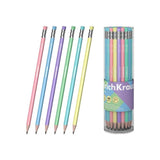 Pack De 42 Unidades Erichkrause Pastel Lapiz De Grafito Con Goma De Borrar - Mina Hb - Cuerpo Triangular - Agarre