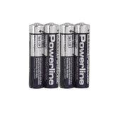 Pack De 48 Unidades Panasonic Powerline Pila Alcalina Aaa Lr03 Retractil*4 (Caja48) 48 Pilas