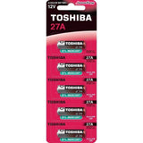 Pack De 5 Pilas 12v Toshiba 27a 12v Alcalinas