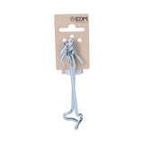 Pack De 5 Unidades - 2 Aldabillas Doble Hembrilla 100 Mm Zinc