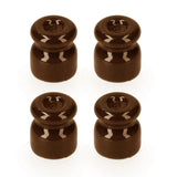 Pack De 5 Unidades - Aislador Para Cable Trenzado Marron Envasado 4 Uni Edm