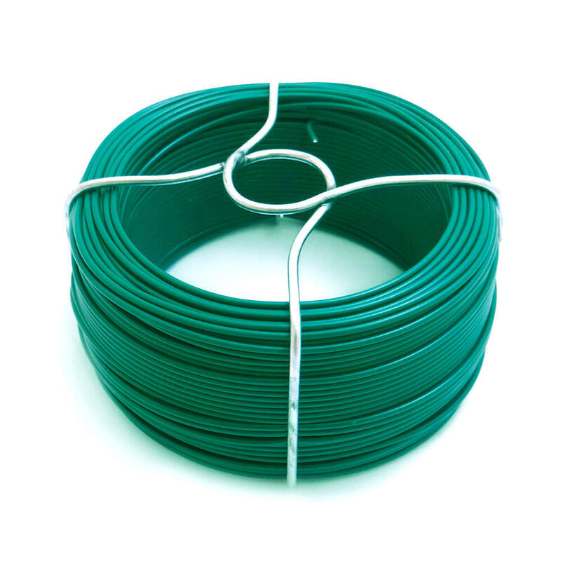 Pack De 5 Unidades - Alambre Forrado Verde N° 6 - 1,40mm X 50m - 240g