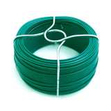 Pack De 5 Unidades - Alambre Forrado Verde N° 6 - 1,40mm X 50m - 240g