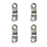 Pack De 5 Unidades - Ángulo Refuerzo An24, Acero Inoxidable, 30 X 30 X 16 Mm. 4 Unidades