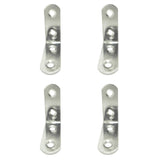 Pack De 5 Unidades - Ángulo Refuerzo An24, Acero Inoxidable, 40 X 40 X 16 Mm. 4 Unidades