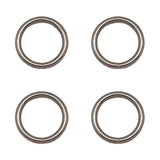 Pack De 5 Unidades - Anilla Soldada Ap14, 5 X 40 Mm, Zincada, Blister 4 Uds