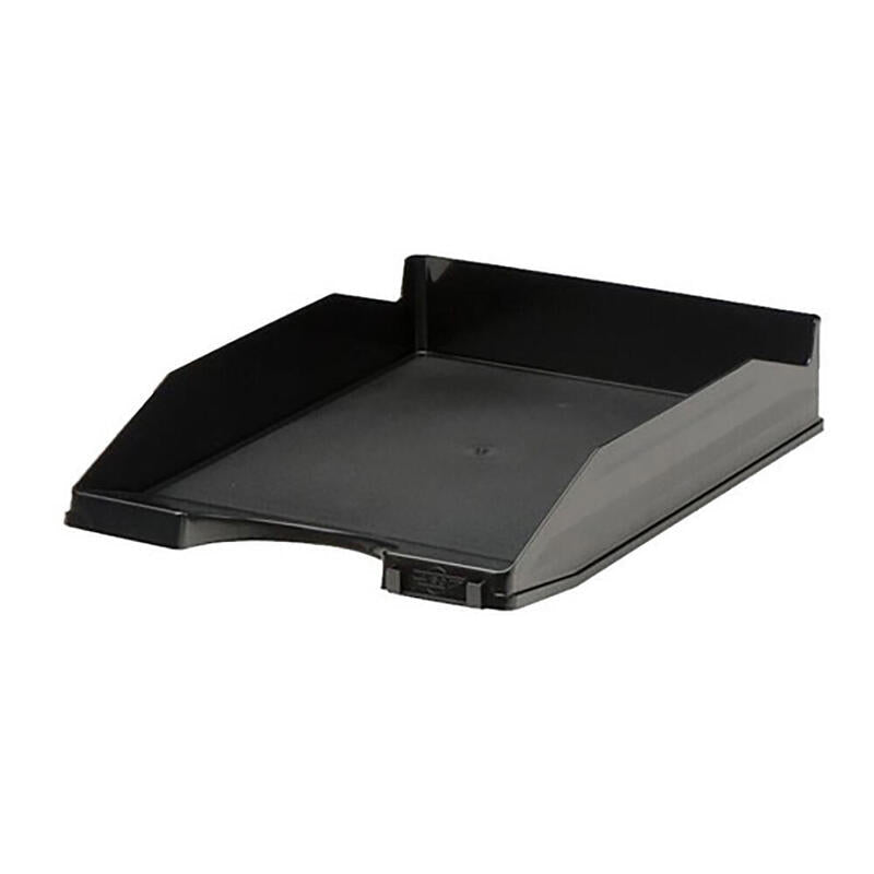 Pack De 5 Unidades - Bandeja Sobremesa Faibo 93 Negro Apilable 350x250x65mm