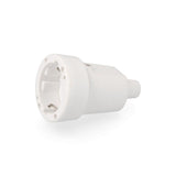 Pack De 5 Unidades - Base Aerea De Goma 10/16a 250v T/Tl Ip44 4,8mm Blanca (Retractilada) Edm