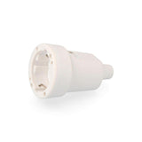 Pack De 5 Unidades - Base Aérea Goma 10/16a 250v T/Tl 4,8mm Ip44 Blanca (Envasada)