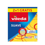 Pack De 5 Unidades - Bayeta Amarilla Suave 2+1 30% Microfibra 170812 Vileda