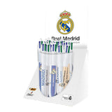 Pack De 5 Unidades - Bolígrafo Real Madrid Cf, Tinta 4 Colores, Modelos Variados