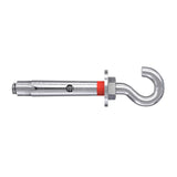 Pack De 5 Unidades - Bolsa 4 Tacos Metalicos Fsl 10 Acabado Gancho M8x60mm 98458 Fischer