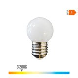 Pack De 5 Unidades - Bombilla Esferica Led E27 1,5w 130lm 3200k Luz Calida Ø4,3x7cm Edm
