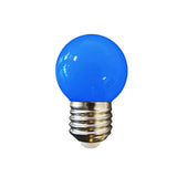 Pack De 5 Unidades - Bombilla Esferica Led E27 1w 80lm Luz Azul Ø4,3x7cm Edm