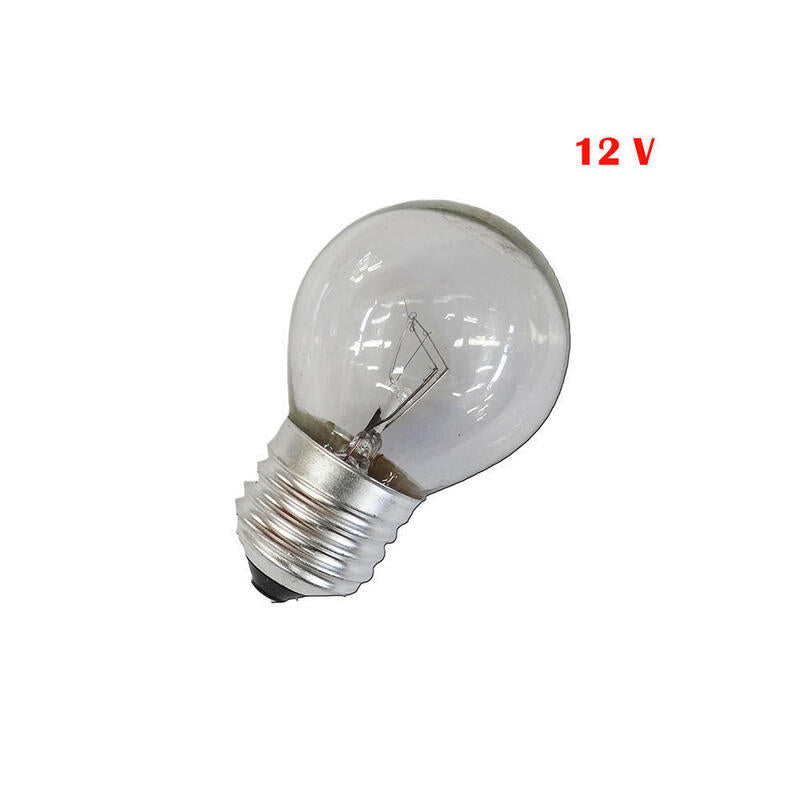 Pack De 5 Unidades - Bombilla Incandescente Esferica Clara 60w E27 12v