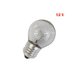 Pack De 5 Unidades - Bombilla Incandescente Esferica Clara 60w E27 12v