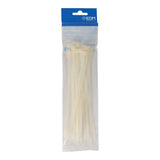 Pack De 5 Unidades - Bridas Natural 200x4,8mm Nylon Alta Calidad (Blister 25 Unid.) Edm
