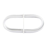 Pack De 5 Unidades - Cable Plastificado Portavisillo Blanco 0,4 Cm X 1 M
